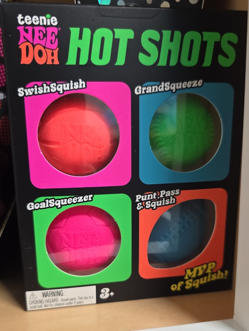 Needoh Hot Shots - 4pack